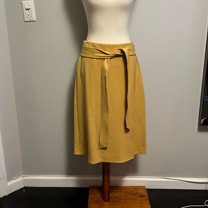 ANN TAYLOR — Yellow Pencil Skirt